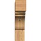 Ekena Millwork Olympic Block Smooth Bracket, Western Red Cedar, 5 1/2"W x 22"D x 22"H BKT06X22X22OLY05SWR - alternate 2